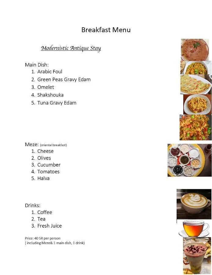 Modernistic Antique Stay Jeddah